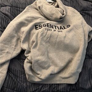 Fear of God Essentials Heather Gray Sweatshirt